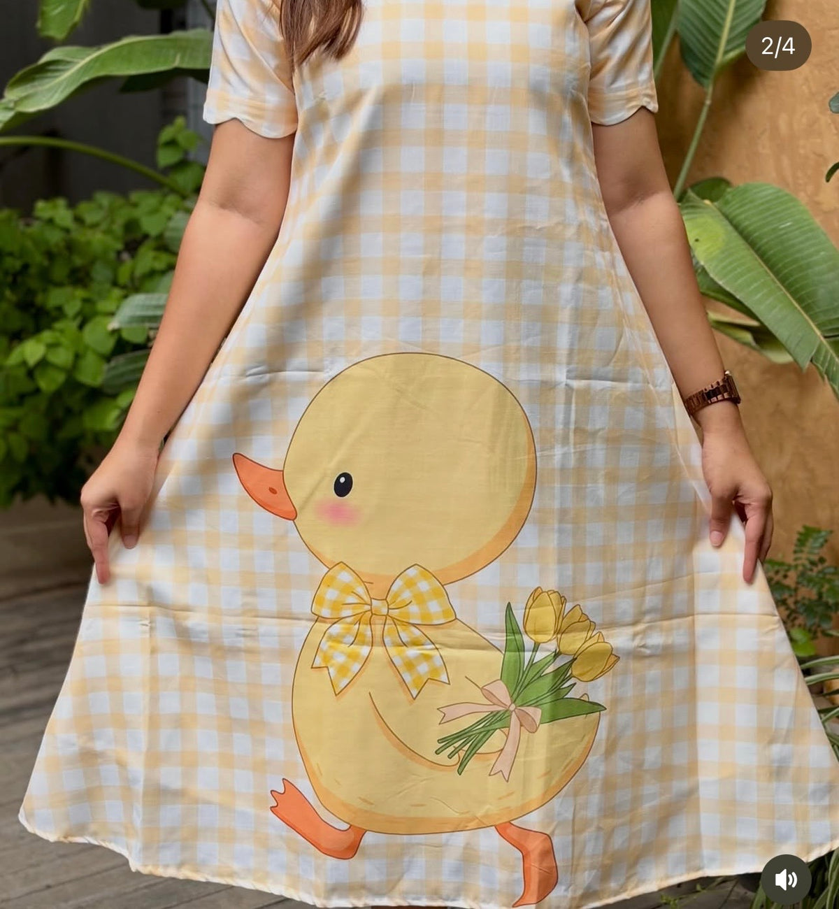 SC306 – Duck printed frock