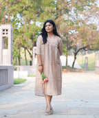 SC314- Ivory Elegance Frock